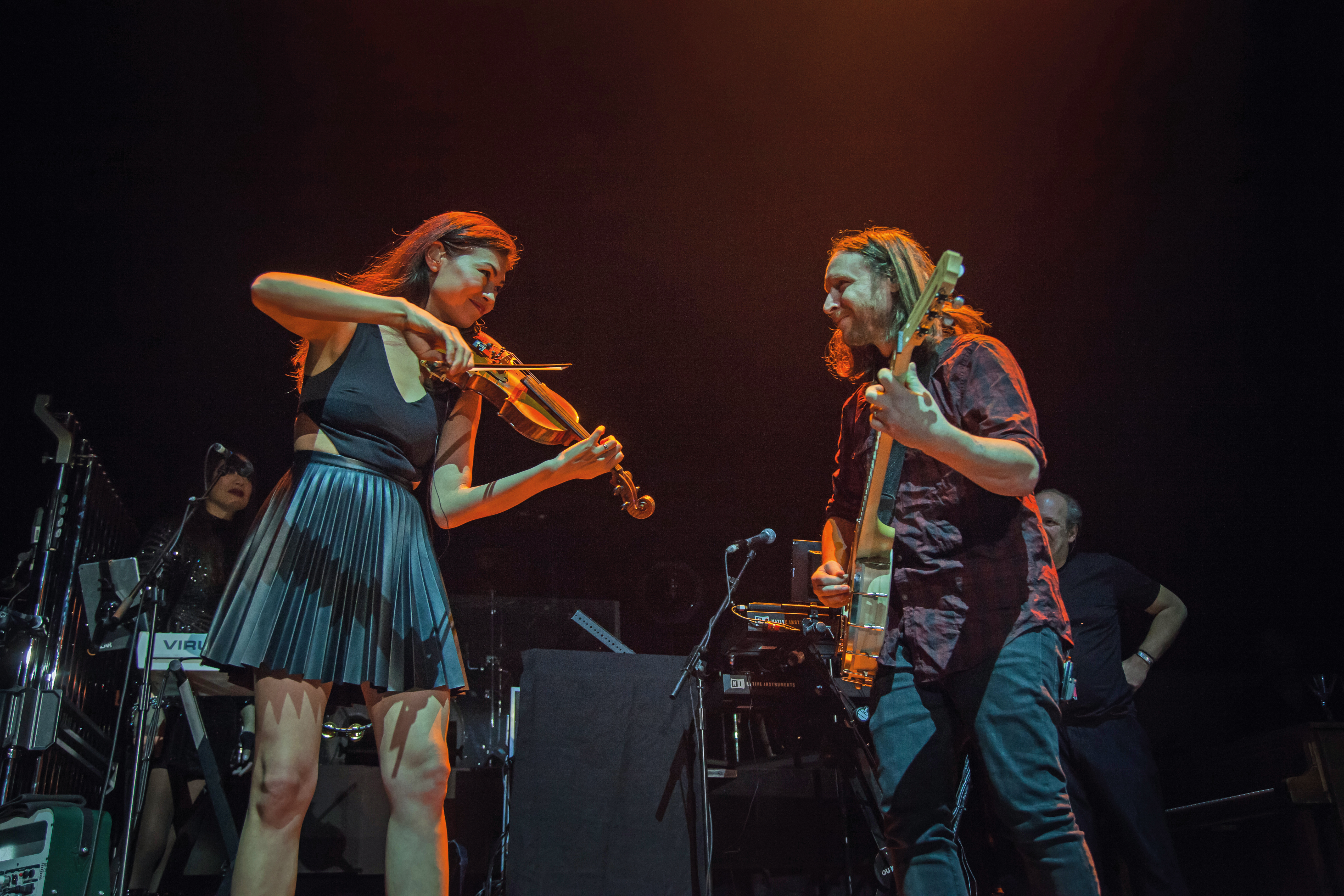 Tina Guo and Mike Einziger @Pierre Futsch